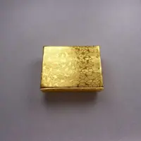 Schmuckschachtel gold, 55x42x17mm
